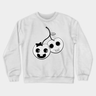 B&W Cherry Love Crewneck Sweatshirt